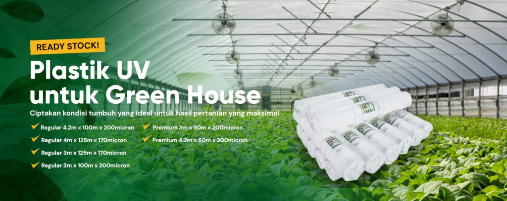 Plastik UV Green House Banner ID
