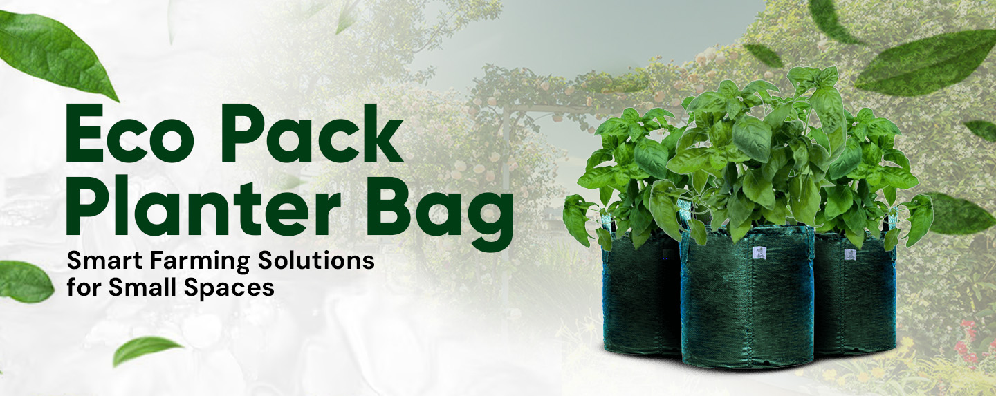 Eco Pack Planter bag banner