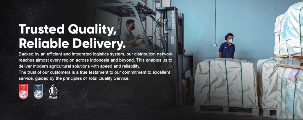 Trusted Quality Reliable Delivery